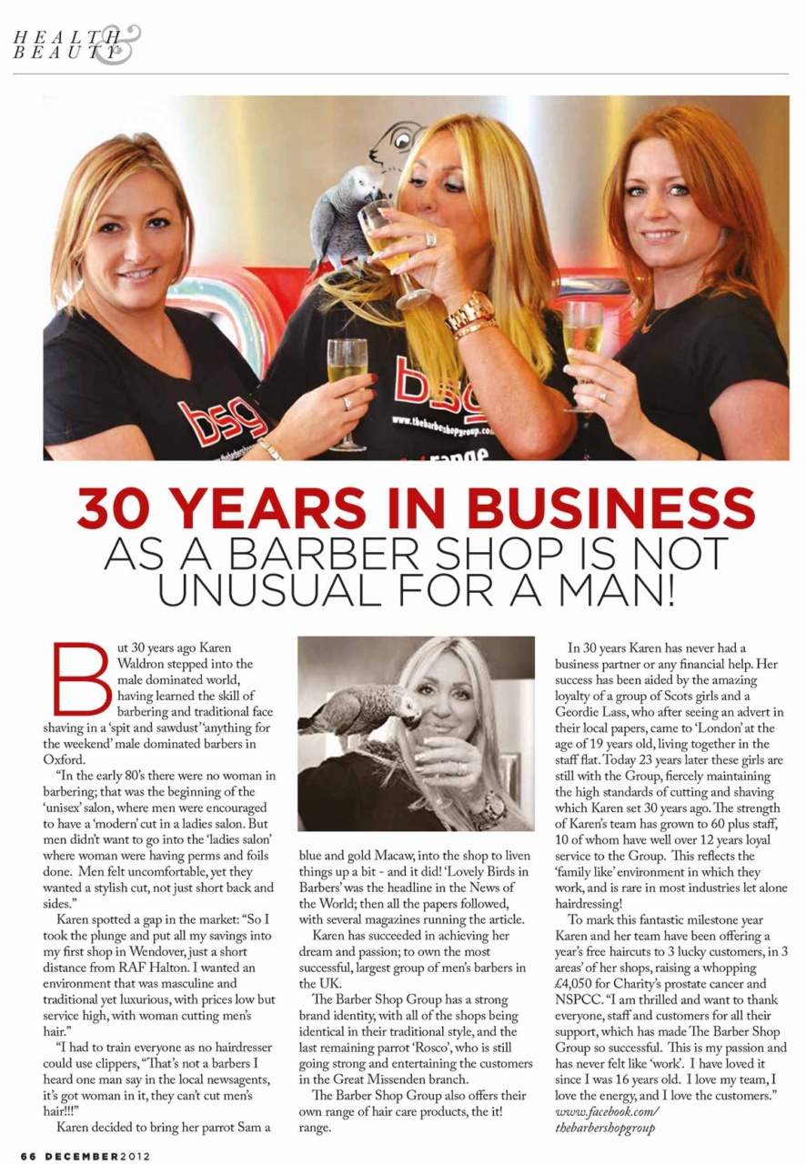 30 Years in business